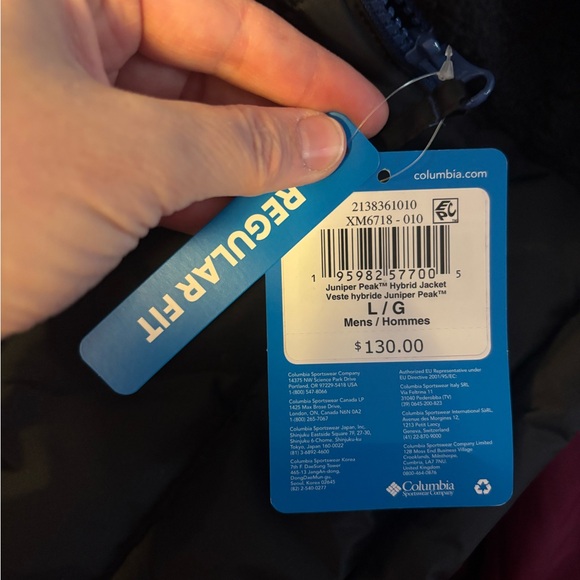 NWT Columbia Men’s Juniper Peak™ Hybrid Jacket sz L - Picture 4 of 10